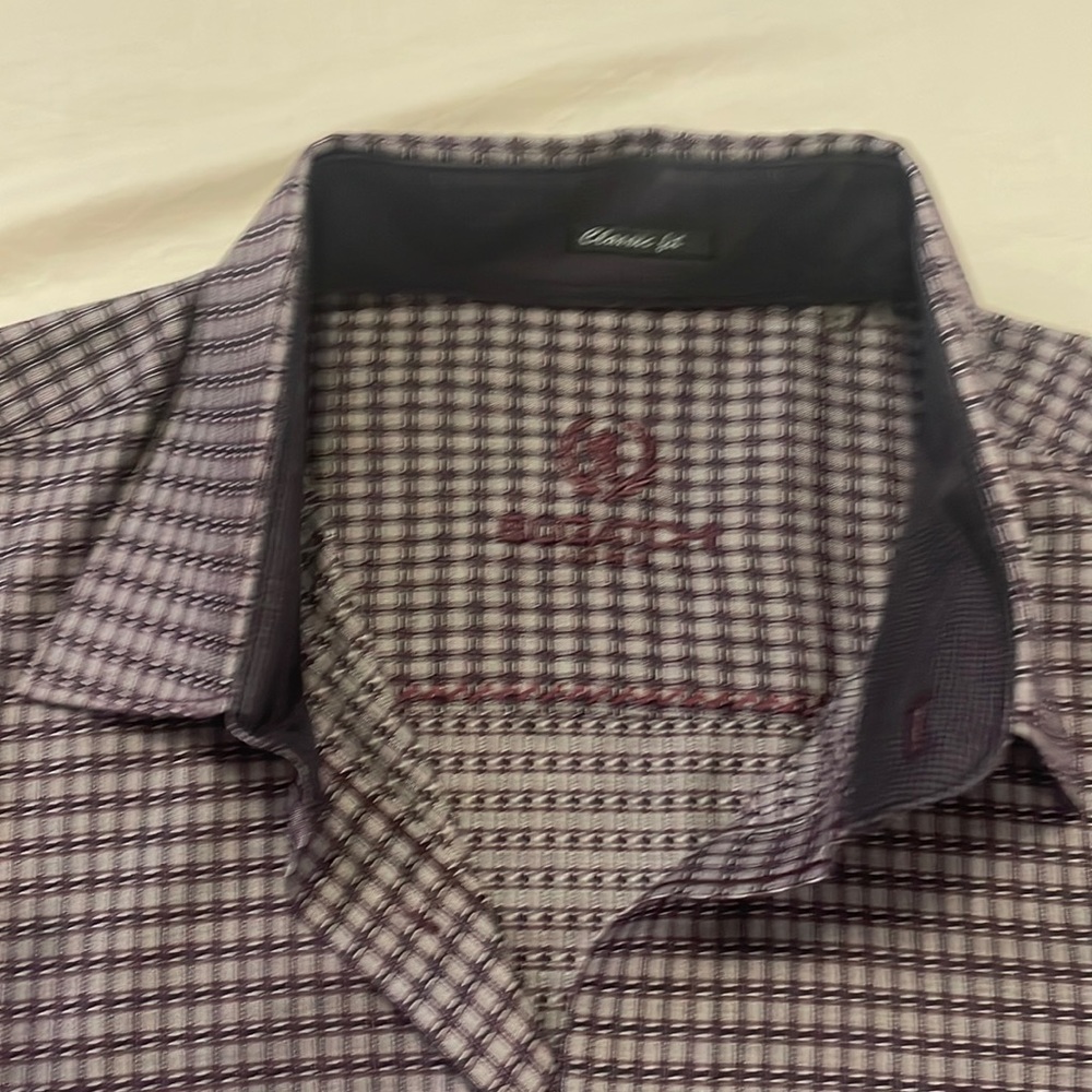BUGATCHI Classic Fit Long Sleeve Shirt